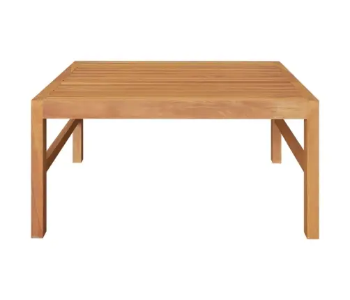 3-Osaline Aiamööblikomplekt Kreemjate Patjadega, Tiikpuit