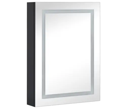 Vannasistabas Skapītis Ar Spoguli Un Led, 50X13X70 Cm Vidaxl