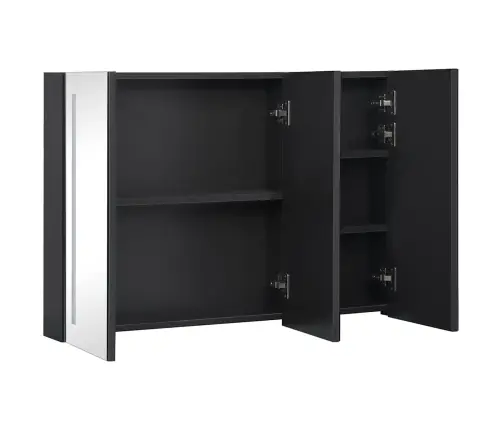 Vannasistabas Skapītis Ar Spoguli Un Led, 89X14X62 Cm Vidaxl