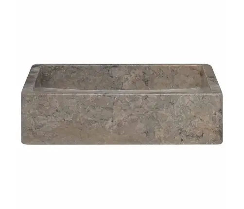 Praustuvas, Pilkos Spalvos, 40X40X10cm Marmuras