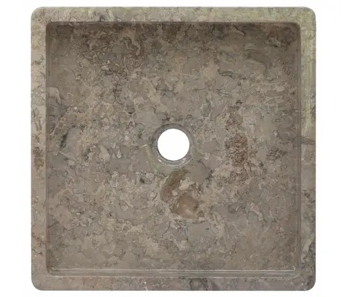Praustuvas, Pilkos Spalvos, 40X40X10cm Marmuras
