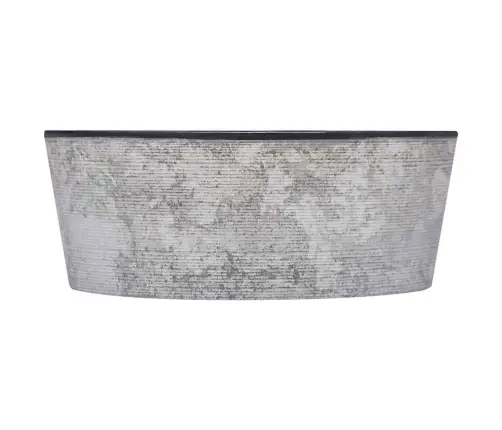 Valamu, Must, Ø40X15 cm Marmor