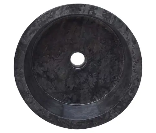 Valamu, Must, Ø40X15 cm Marmor