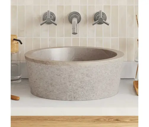 Valamu, Hall, Ø40 X 15 cm Marmor