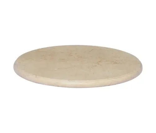 Lauaplaat, Kreemjas, Ø 50 X 2,5 cm Marmor