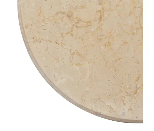 Lauaplaat, Kreemjas, Ø 50 X 2,5 cm Marmor