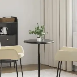 Lauaplaat, Must, Ø 50 X 2,5 cm Marmor