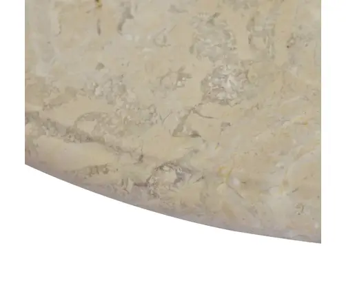 Lauaplaat, Kreemjas, Ø 60 X 2,5 cm Marmor