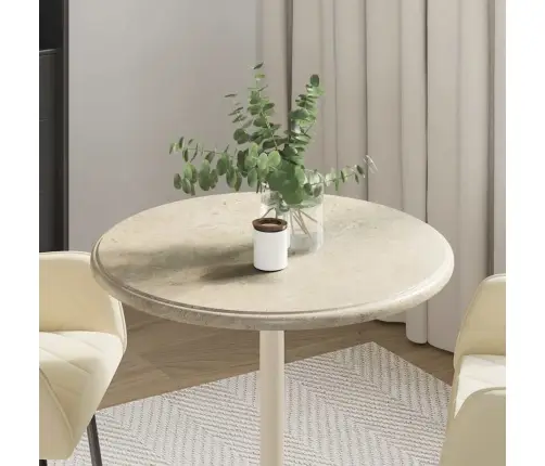 Lauaplaat, Hall, Ø 60 X 2,5 cm Marmor