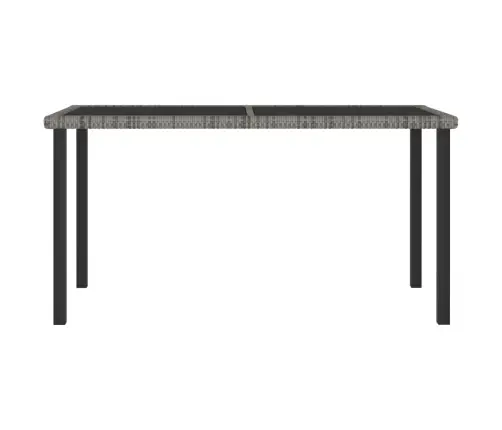 7-Osaline Aiamööbli Komplekt Polürotang, Hall