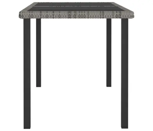 7-Osaline Aiamööbli Komplekt Polürotang, Hall