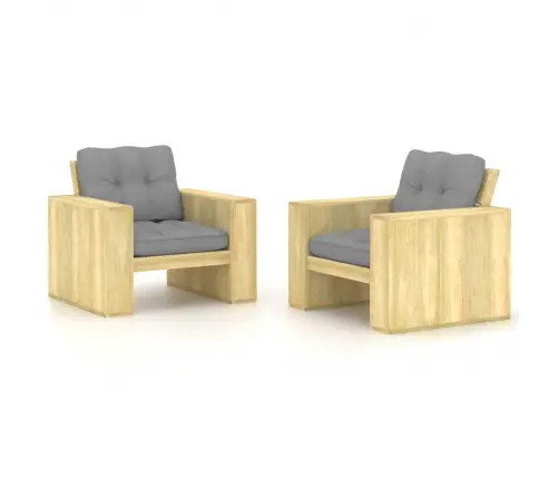 Aiatoolid 2 Tk, Hallid Padjad, Immutatud Männipuit