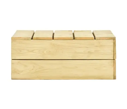 Sodo Komplektas Su Pagalvėlėmis, 3 Dalių, Impregnuota Pušis