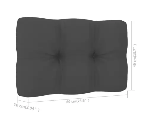 Sodo Komplektas Su Pagalvėlėmis, 3 Dalių, Impregnuota Pušis