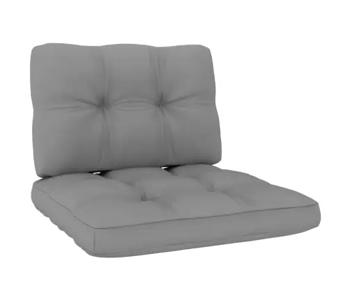 3-Daļīgs Dārza Mēbeļu Komplekts Ar Matračiem, Impregnēta Priede Vidaxl