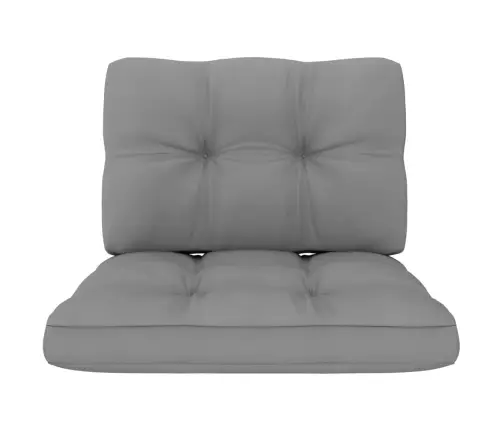 3-Daļīgs Dārza Mēbeļu Komplekts Ar Matračiem, Impregnēta Priede Vidaxl