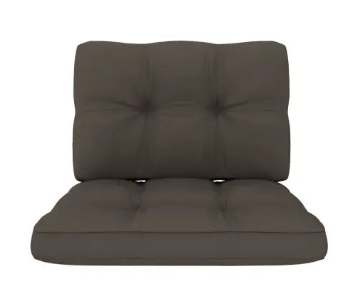 3-Daļīgs Dārza Mēbeļu Komplekts Ar Matračiem, Impregnēta Priede Vidaxl