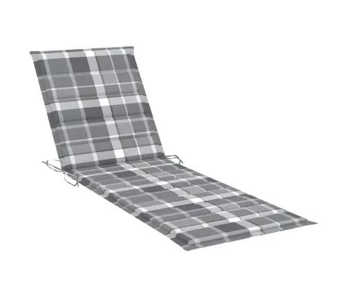 Sauļošanās Zvilnis Ar Galdiņu Un Matraci, Impregnēta Priede Vidaxl