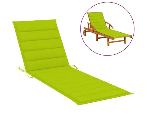 Divvietīgs Sauļošanās Zvilnis, Zaļi Matrači, Impregnēta Priede Vidaxl