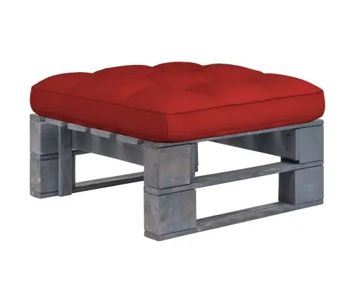 Dārza Palešu Soliņš, Pelēks, Impregnēts Priedes Koks Vidaxl