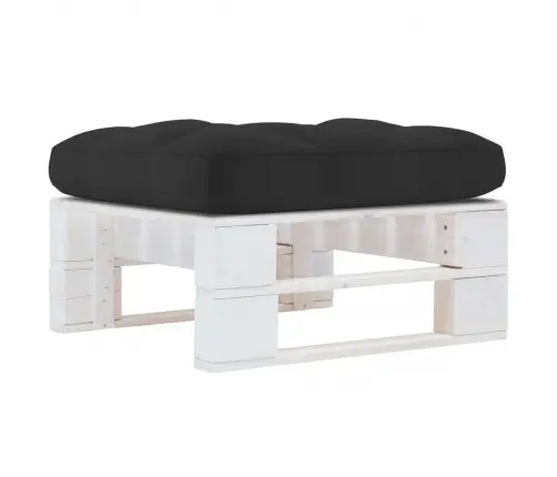 Dārza Palešu Soliņš, Balts, Impregnēts Priedes Koks Vidaxl