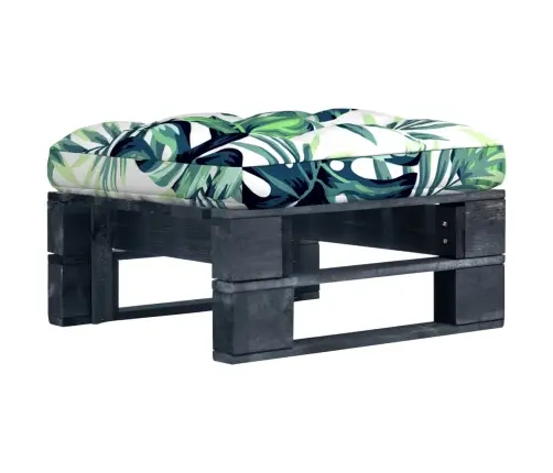 Kaubaalustest Jalapink, Must Immutatud Männipuit Kaubaalustest Jalapink, Must Immutatud Männipuit