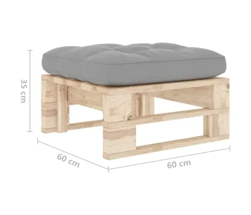 Dārza Palešu Soliņš, Impregnēts Priedes Koks Vidaxl