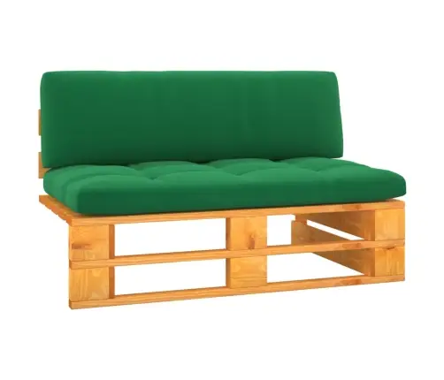 Vidējais Dārza Palešu Dīvāns, Medus Brūns, Impregnēta Priede Vidaxl