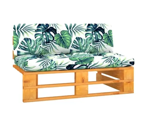 Vidējais Dārza Palešu Dīvāns, Medus Brūns, Impregnēta Priede Vidaxl