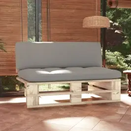Vidējais Dārza Palešu Dīvāns, Impregnēts Priedes Koks Vidaxl