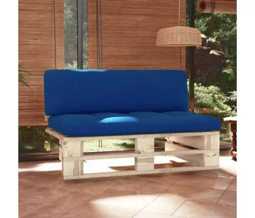 Vidējais Dārza Palešu Dīvāns, Impregnēts Priedes Koks Vidaxl