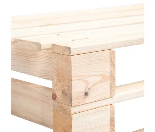 Dārza Palešu Stūra Dīvāns, Impregnēts Priedes Koks Vidaxl