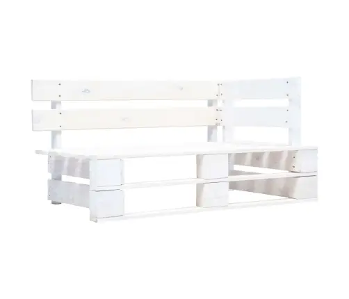 Divvietīgs Dārza Palešu Dīvāns Ar Matračiem, Impregnēta Priede Vidaxl