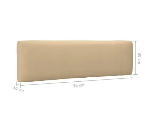 Divvietīgs Dārza Palešu Dīvāns Ar Matračiem, Impregnēta Priede Vidaxl