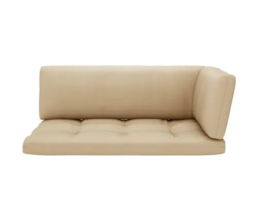 4-Daļīgs Palešu Mēbeļu Komplekts Ar Matračiem, Priedes Koks Vidaxl