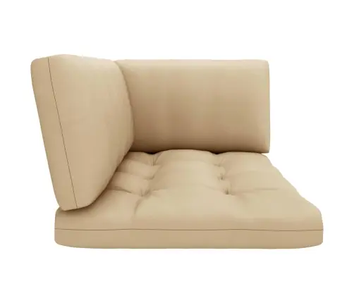 4-Daļīgs Palešu Mēbeļu Komplekts Ar Matračiem, Priedes Koks Vidaxl