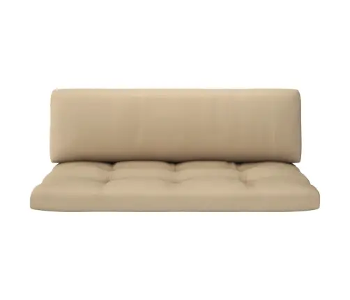 4-Daļīgs Palešu Mēbeļu Komplekts Ar Matračiem, Priedes Koks Vidaxl