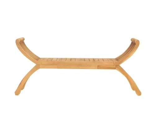 Sodo Suoliukas, 126cm Tikmedžio Medienos Masyvas