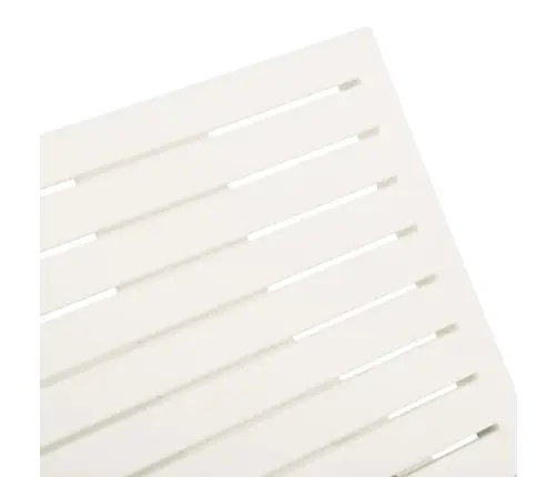 Sauļošanās Zvilnis, Balta Plastmasa Vidaxl