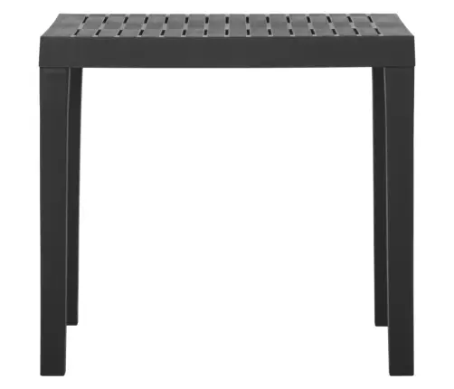 Sodo Stalas, Pilkos Spalvos, 79X65X72cm Plastikas