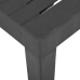 Sodo Stalas, Pilkos Spalvos, 79X65X72cm Plastikas
