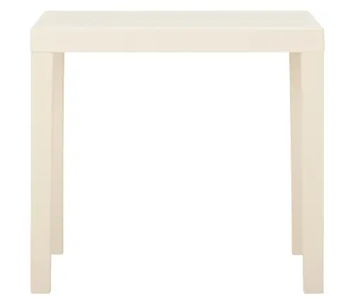 Dārza Galds, Balts, 79X65X72 Cm, Plastmasa Vidaxl