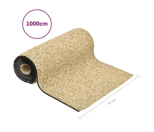 Dīķa Plēve, Smilšu Dizains, 1000X40 Cm Vidaxl