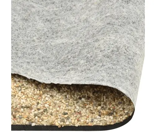 Tvenkinio Danga Su Akmenukais, Smėlio Spalvos, 250X60Cm