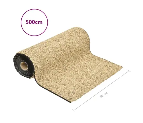 Dīķa Plēve, Smilšu Dizains, 500X60 Cm Vidaxl