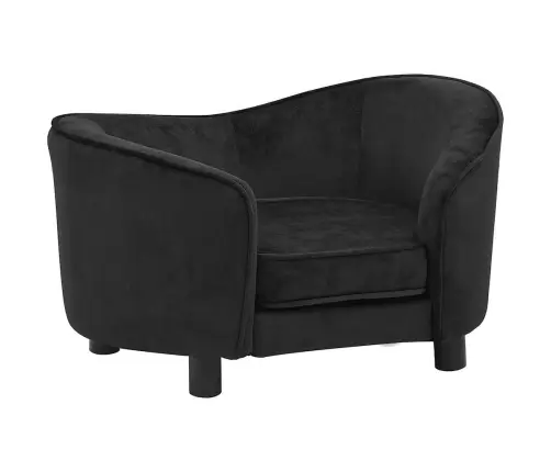 Dīvāns Suņiem, Melns, 69X49X40 Cm, Plīšs Vidaxl