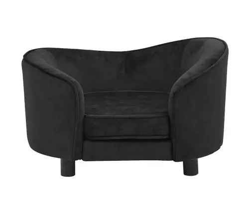 Dīvāns Suņiem, Melns, 69X49X40 Cm, Plīšs Vidaxl