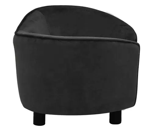 Dīvāns Suņiem, Melns, 69X49X40 Cm, Plīšs Vidaxl