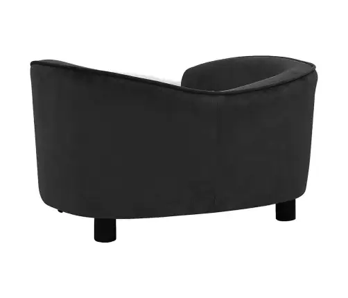 Dīvāns Suņiem, Melns, 69X49X40 Cm, Plīšs Vidaxl