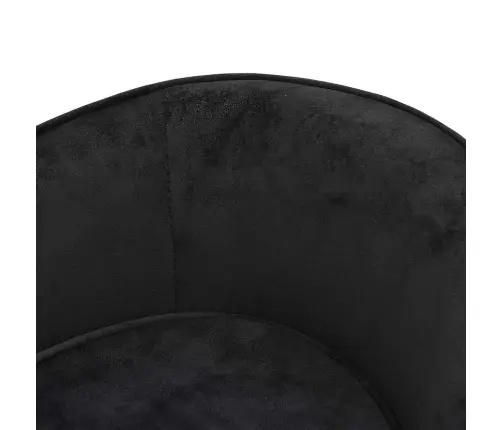 Dīvāns Suņiem, Melns, 69X49X40 Cm, Plīšs Vidaxl